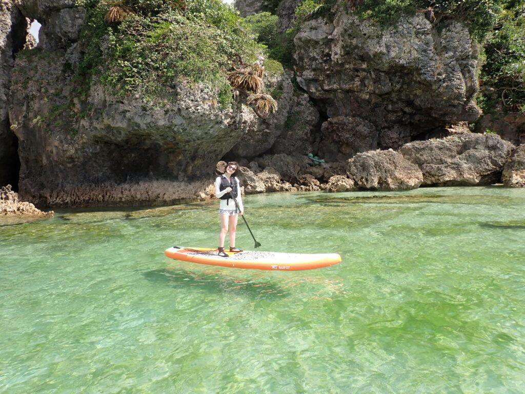 新年のsup体験