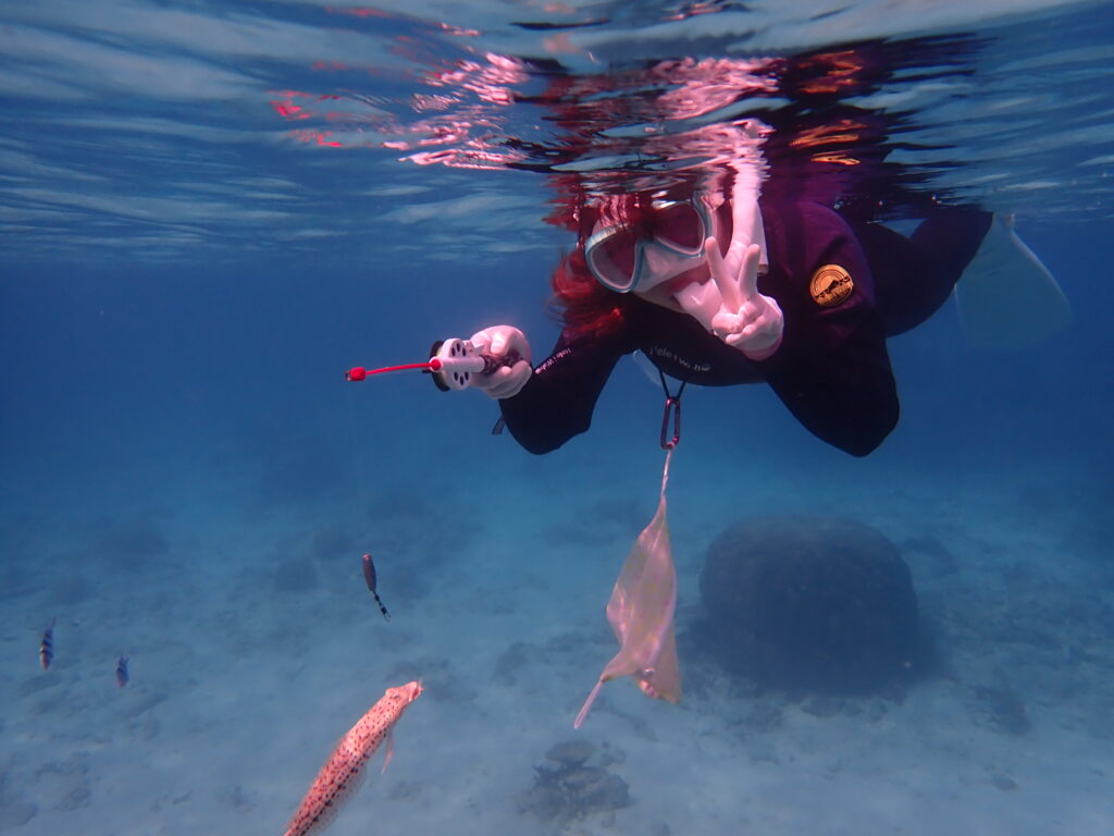 沖縄の冬の釣り体験