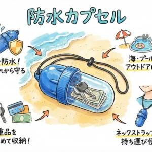 《防水カプセルレンタル》空港から車で10分