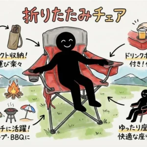 《折りたたみチェアレンタル》空港から車で10分