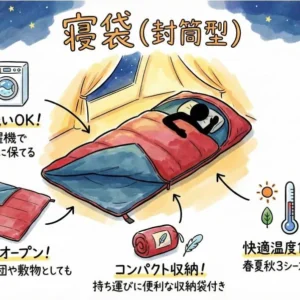 《寝袋レンタル》空港から車で10分