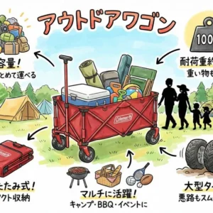 《アウトドアワゴンレンタル》空港から車で10分